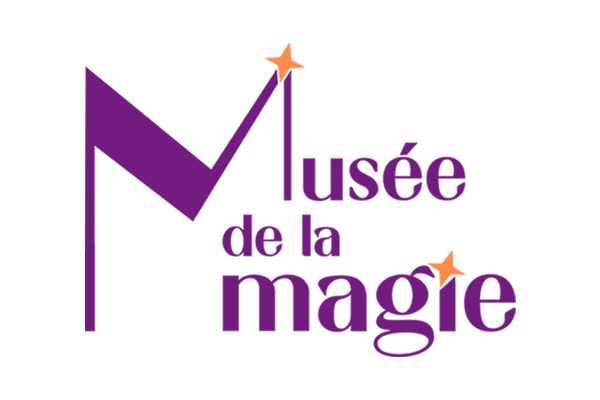 Musée de la magie Logotype Musée de la magie, projet fictif réalisé pour l'identité visuelle du musée