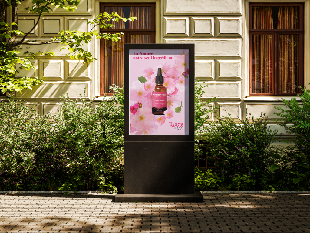 Campagne de publicité Terre de Mai
Signé Axelle