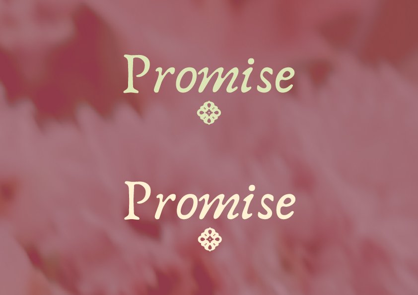 Logo principal  Identité visuelle semi personnalisée Promise fond clair
